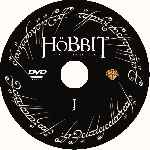cartula cd de El Hobbit - Un Viaje Inesperado - Custom - V16