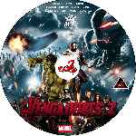 carátula cd de Los Vengadores 2 - La Era De Ultron - Custom - V09