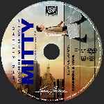 carátula cd de La Increible Vida De Walter Mitty - Custom - V3
