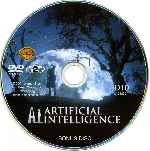 carátula cd de A.i. Inteligencia Artificial - Disco 02