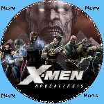 carátula cd de X-men - Apocalipsis - Custom