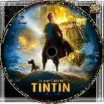 carátula cd de Las Aventuras De Tintin - El Secreto Del Unicornio - 2011 - Custom - V12