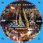 carátula cd de Los Caballeros Del Zodiaco - La Leyenda Del Santuario - Custom - V06