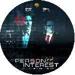 carátula cd de Person Of Interest - Temporada 02 - Disco 01 - Custom