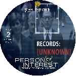 carátula cd de Person Of Interest - Temporada 03 - Disco 02 - Custom