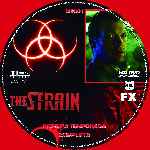 cartula cd de The Strain - Temporada 01 - Disco 01 - Custom