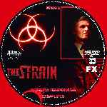 cartula cd de The Strain - Temporada 01 - Disco 02 - Custom