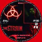 carátula cd de The Strain - Temporada 01 - Disco 03 - Custom