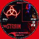 carátula cd de The Strain - Temporada 01 - Disco 05 - Custom