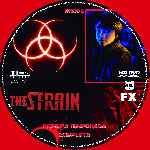cartula cd de The Strain - Temporada 01 - Disco 06 - Custom