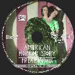 carátula cd de American Horror Story - Temporada 04 - Disco 02 - Custom