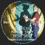 cartula cd de American Horror Story - Temporada 04 - Disco 03 - Custom