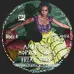 cartula cd de American Horror Story - Temporada 04 - Disco 04 - Custom