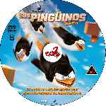 carátula cd de Los Pinguinos De Madagascar - 2014 - Custom