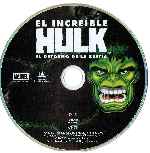 carátula cd de El Increible Hulk - El Retorno De La Bestia