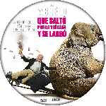 carátula cd de El Abuelo Que Salto Por La Ventana Y Se Largo - Custom - V2