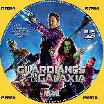 carátula cd de Guardianes De La Galaxia - 2014 - Custom - V16