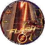 cartula cd de The Flash - 2014 - Custom