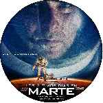 carátula cd de Los Ultimos Dias En Marte - Custom - V4