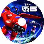 carátula cd de Big Hero 6 - Custom - V4