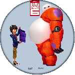 carátula cd de Big Hero 6 - Custom - V5