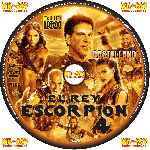carátula cd de El Rey Escorpion 4 - La Busqueda Del Poder - Custom