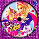 carátula cd de Barbie En La Princesa Poder - Custom