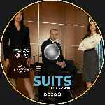 cartula cd de Suits - Temporada 01 - Disco 03 - Custom