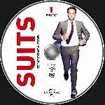 cartula cd de Suits - Temporada 02 - Disco 01 - Custom