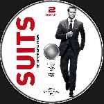 cartula cd de Suits - Temporada 01 - Disco 02 - Custom2