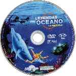 cartula cd de Leyendas Del Oceano - La Pelicula