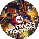 carátula cd de Batman Vs Robin - Custom