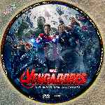 cartula cd de Los Vengadores 2 - La Era De Ultron - Custom - V10