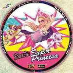 carátula cd de Barbie Super Princesa - Custom - V2
