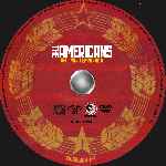 carátula cd de The Americans - Temporada 02 - Disco 01 - Custom