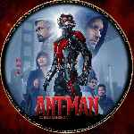 carátula cd de Ant-man - El Hombre Hormiga - Custom - V04