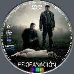 carátula cd de Profanacion - Los Casos Del Departamento Q - Custom