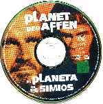 carátula cd de El Planeta De Los Simios - 1968 - V2