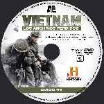 cartula cd de Canal De Historia - Vietnam Los Archivos Perdidos - Disco 01 - Custom