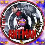 carátula cd de Ant-man - El Hombre Hormiga - Custom - V06
