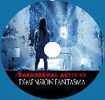 carátula cd de Paranormal Activity - Dimension Fantasma - Custom