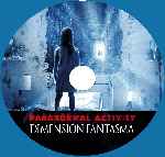 cartula cd de Paranormal Activity - Dimension Fantasma - Custom