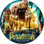 carátula cd de Pesadillas - 2015 - Custom