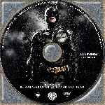 carátula cd de Batman - El Caballero De La Noche Asciende - Custom - V10