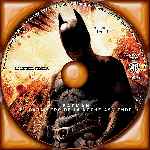 carátula cd de Batman - El Caballero De La Noche Asciende - Custom - V13