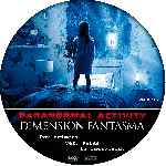 cartula cd de Paranormal Activity - Dimension Fantasma - Custom - V3