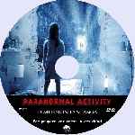 cartula cd de Paranormal Activity - Dimension Fantasma - Custom - V4