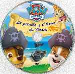 carátula cd de Paw Patrol - La Patrulla Y El Tesoro Del Pirata - Custom