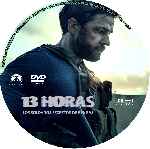 carátula cd de 13 Horas - Los Soldados Secretos De Bengasi - Custom 