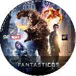 carátula cd de 4 Fantasticos - Custom